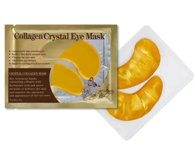 24 KARAT Crystal Hydrogel Gold Eye Mask