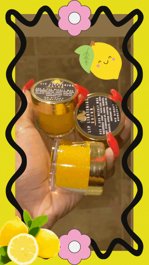 *NEW Lemon Turmeric Lightening Lip Scrub 💋